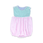 Girls Color Block Charming Bubble