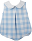 Collier Bubble- Blue Check