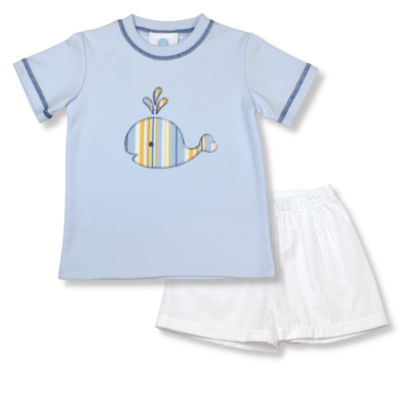 Whale Short Set
