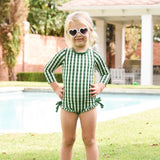 Girls Long Sleeve One Piece