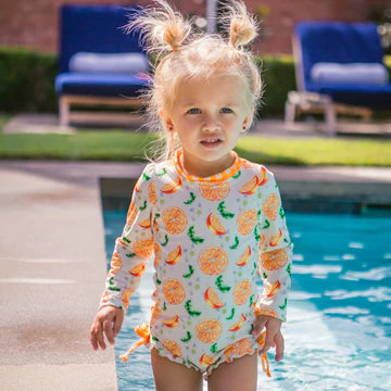Girls Long Sleeve One Piece