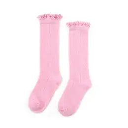 Lace Top Knee High Socks