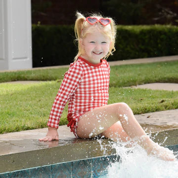 Girls Long Sleeve One Piece