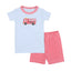 Fire Truck Short Set