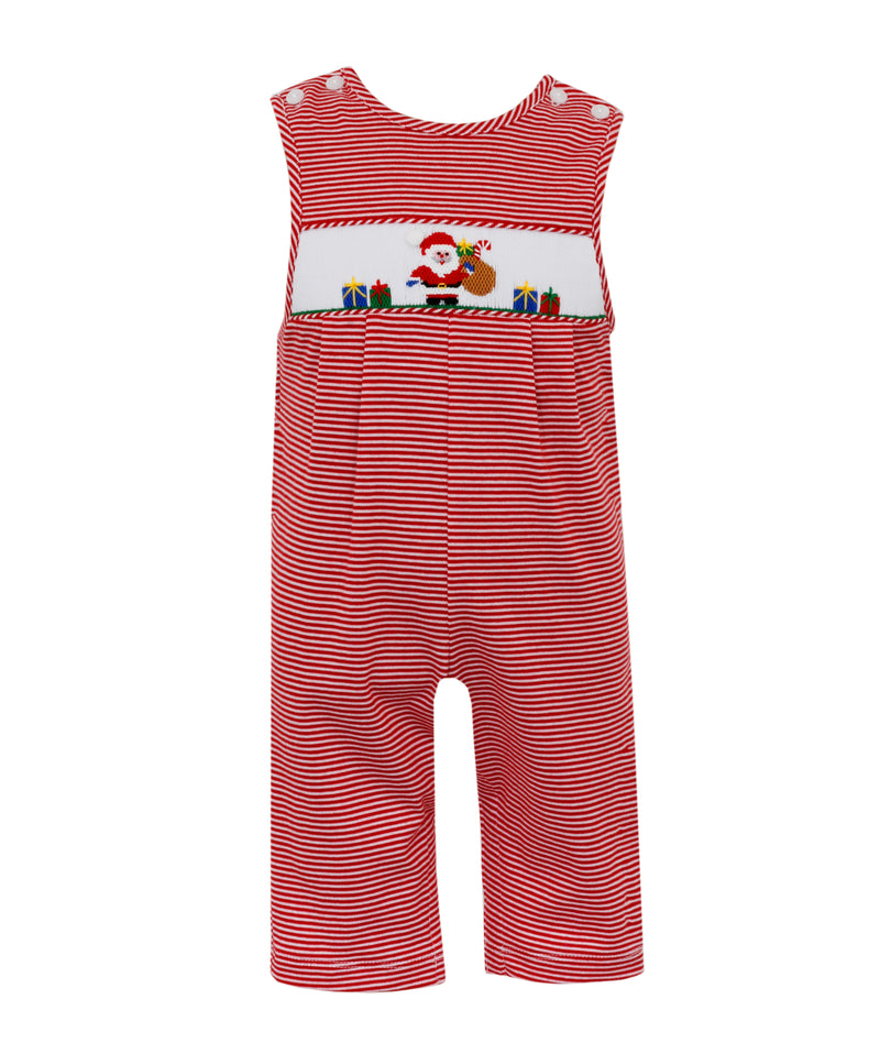 Boys Smocked Santa Jon Jon