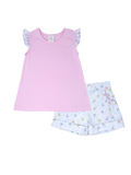 Girls Pinwheel Short Set