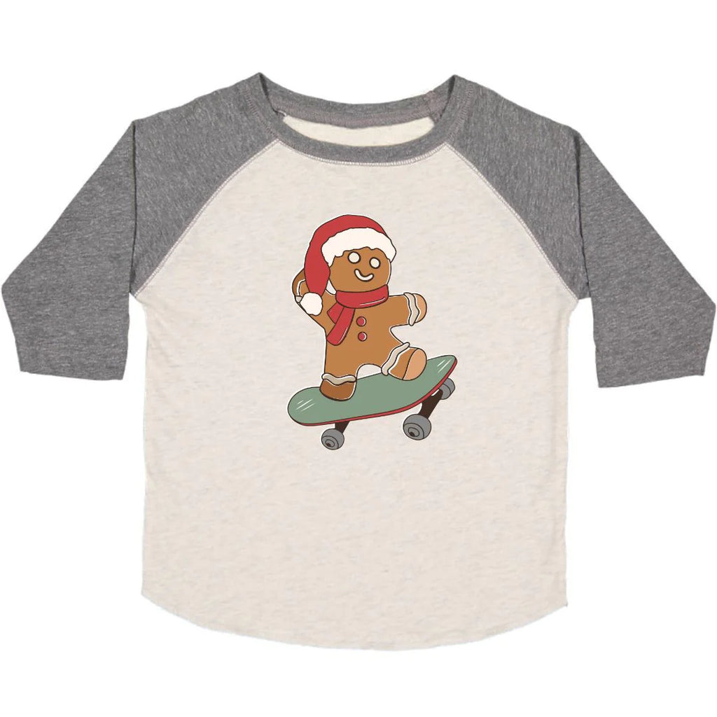 Gingerbread Skater Boy Shirt
