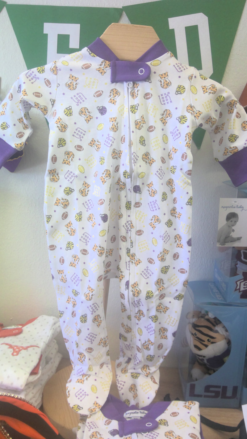 Tigers Footed Playsuit