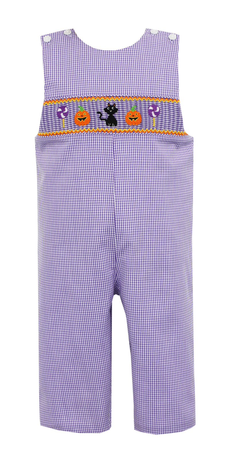 Boys Smocked Halloween Jon Jon