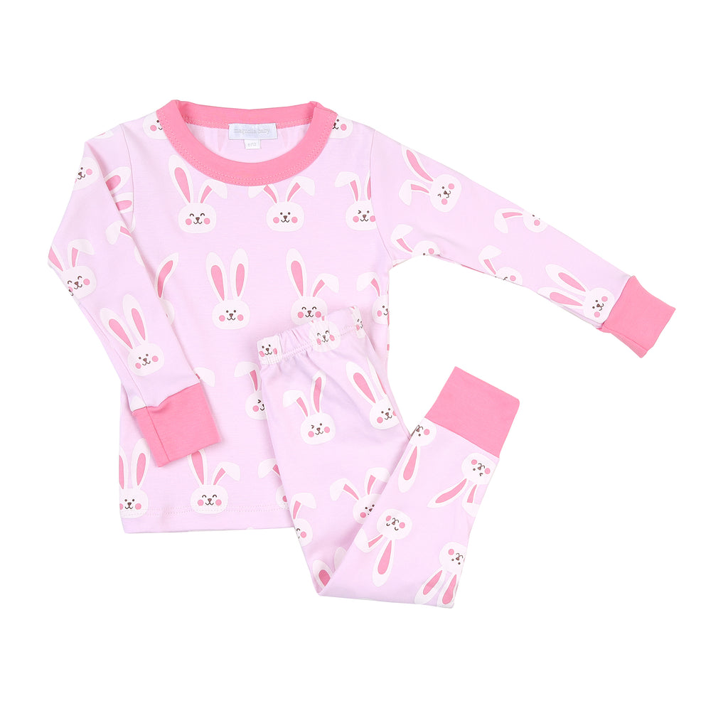 Bunnies Pink Long Pajama