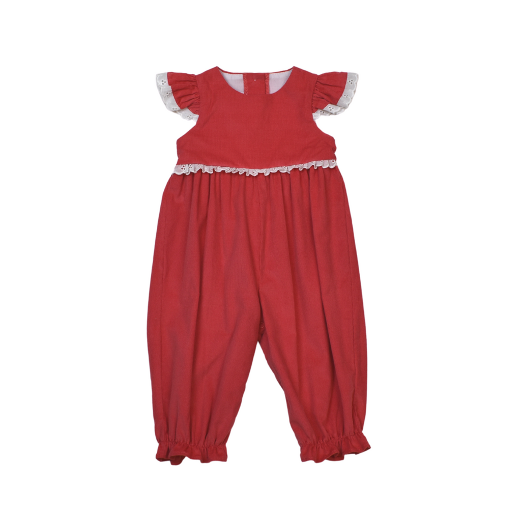 Red Angle Romper