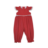 Red Angle Romper