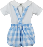 Arthur Apron Set- Blue Check