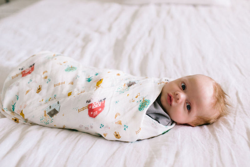 Farm Animals Swaddle