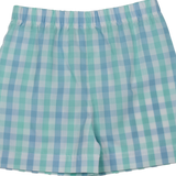 Stewart Short- Blue/Green Plaid