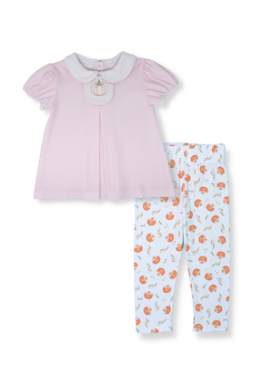 Timeless Pumpkin Tab Legging Set