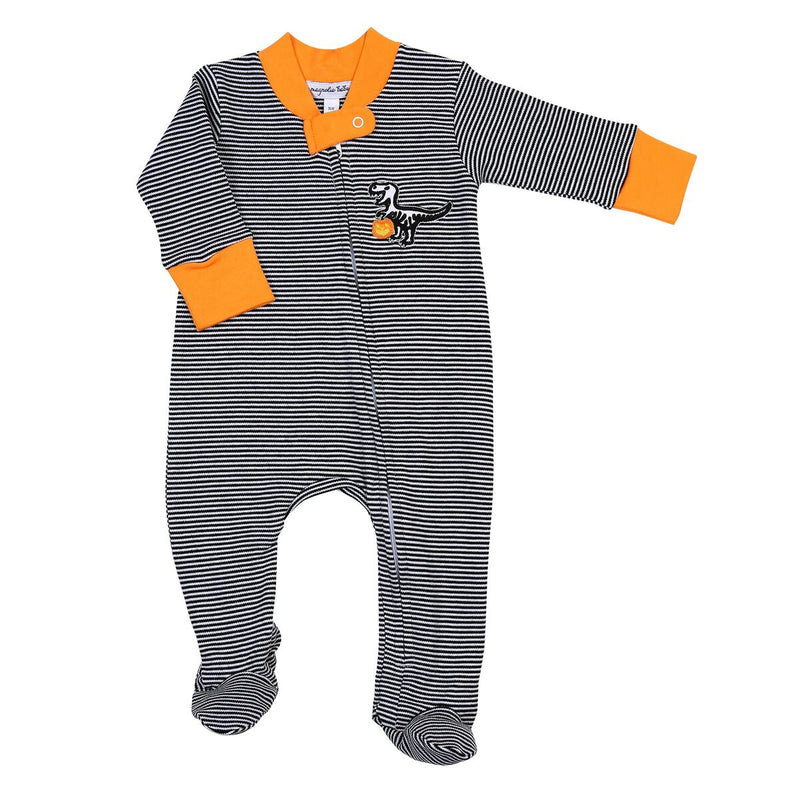 Dino Skeleton Footed Pajamas