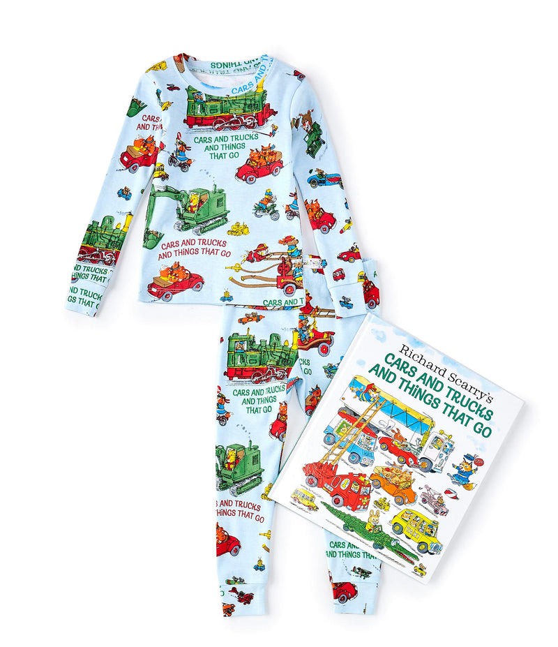 Richard Scarry's Cars & Trucks Pajama/ Book Set
