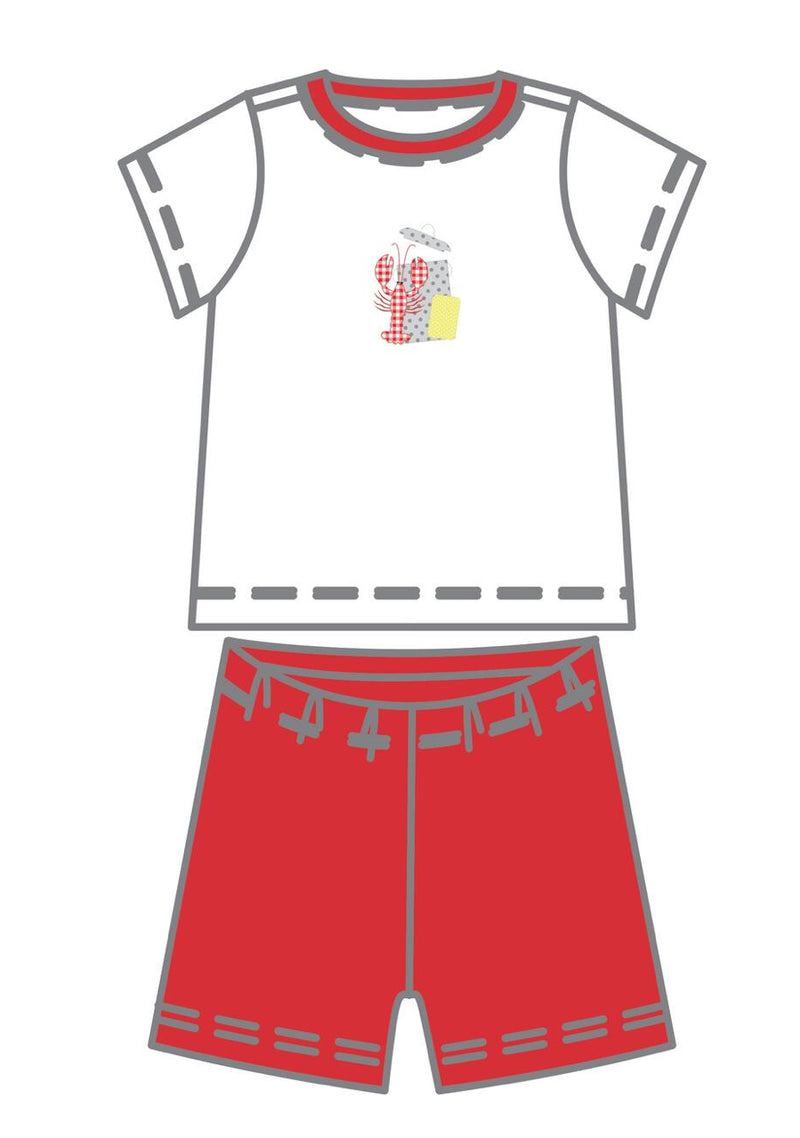 Boys Crawfish Short Set