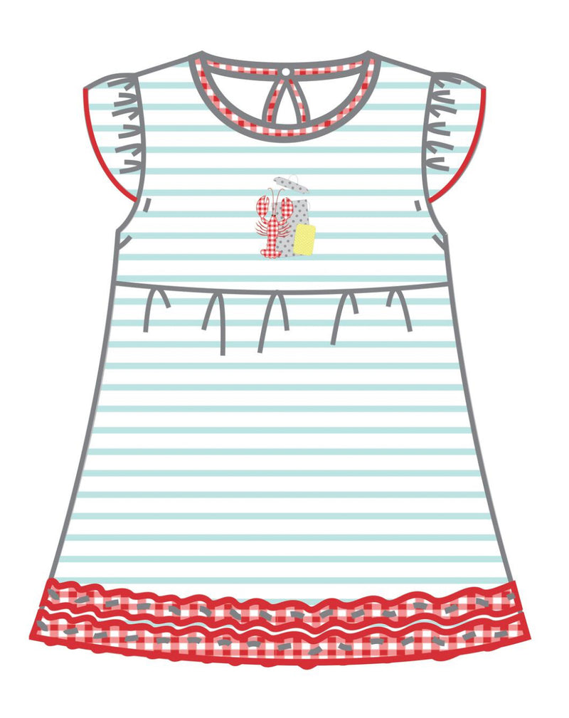 Girls Crawfish Dress