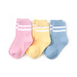 Pastel Striped Socks